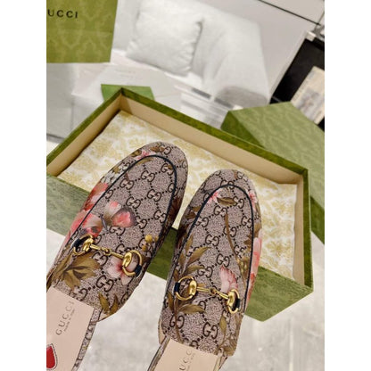 Gucci GG Horse Buckle Muller Slippers  SHS05095