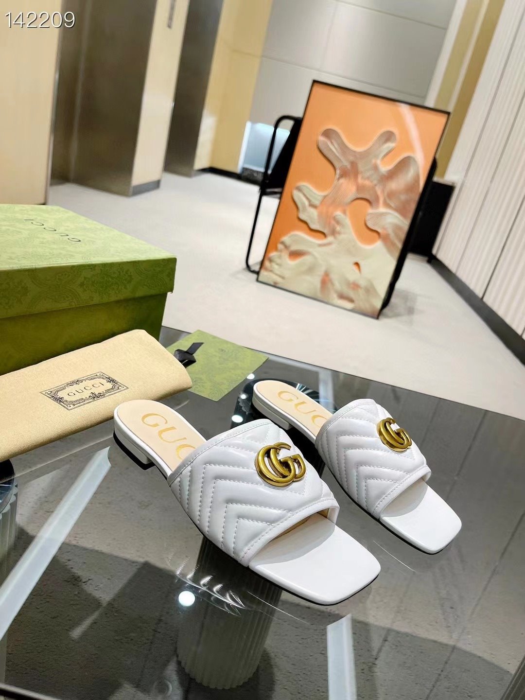 Gucci GG slide sandal SHS03626