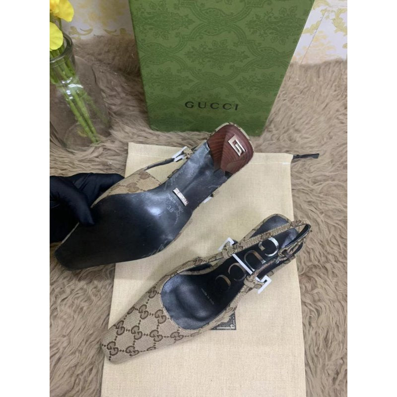 Gucci Sling Back Pumps SHS03540