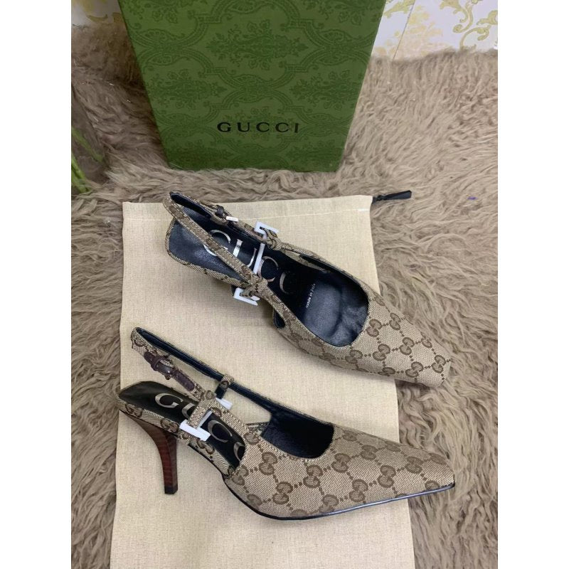 Gucci Sling Back Pumps SHS03540