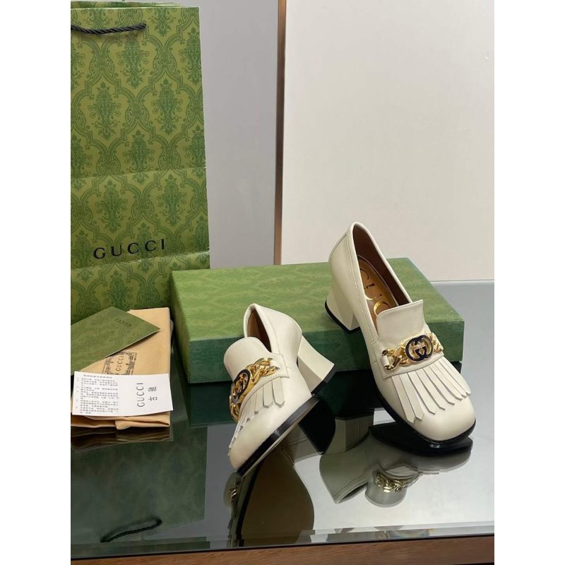 Gucci Double G Tassel Shoes SH00139