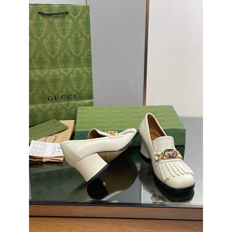 Gucci Double G Tassel Shoes SH00139