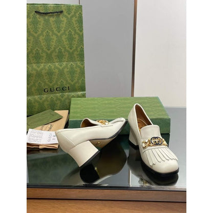 Gucci Double G Tassel Shoes SH00139