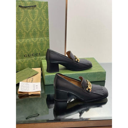 Gucci Double G Tassel Shoes SH00140