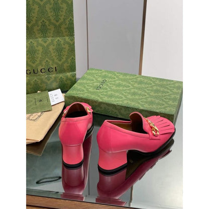 Gucci Double G Tassel Shoes SH00141