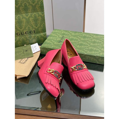 Gucci Double G Tassel Shoes SH00141