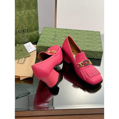 Gucci Double G Tassel Shoes SH00141