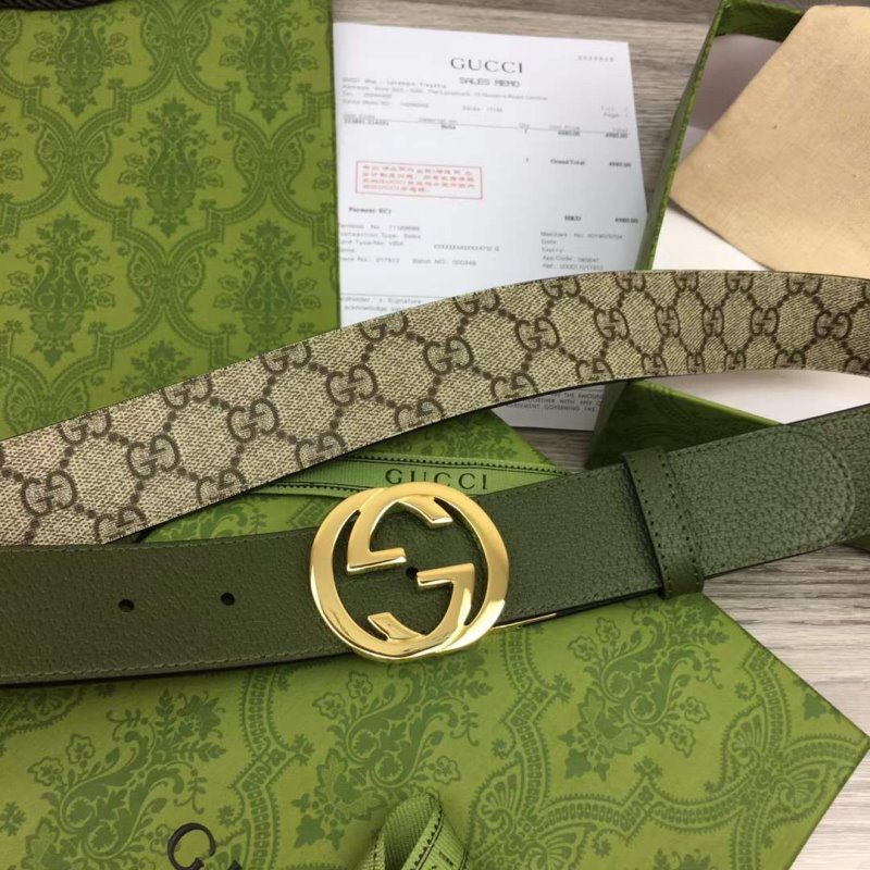 Gucci GG Buckle Double sided Belt WB001059