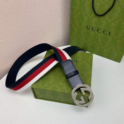 Gucci Leather Stiching Belt WB001055