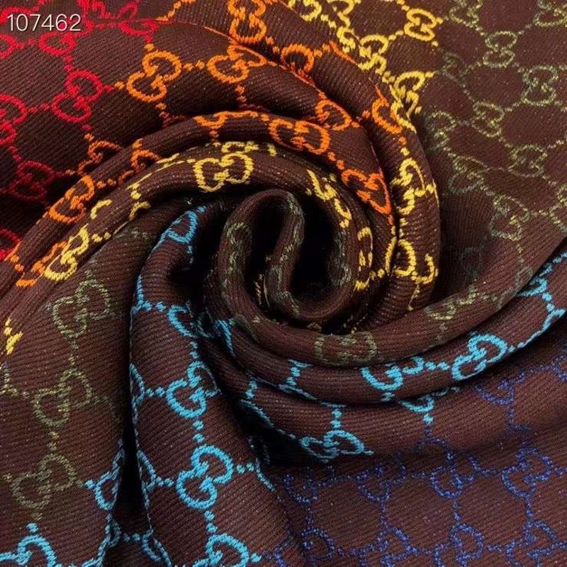 Gucci Rayon and Cotton Scarf SS001062