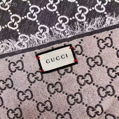 Gucci Rayon and Cotton Scarf SS001063