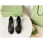 Gucci Square Head Single Shoes SH00241