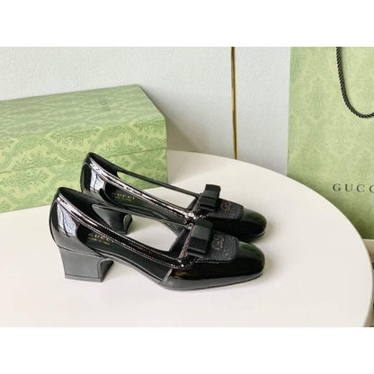 Gucci Square Head Single Shoes SH00241