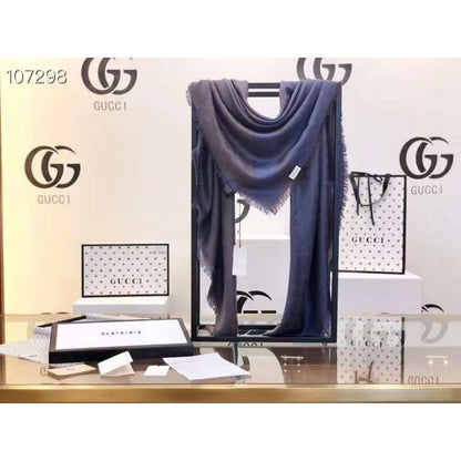 Gucci Wool and Silk Square Scarf SS001069