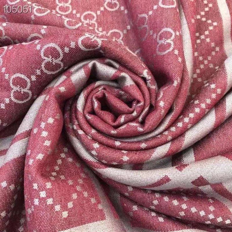 Gucci Wool and Silk Square Scarf SS001071