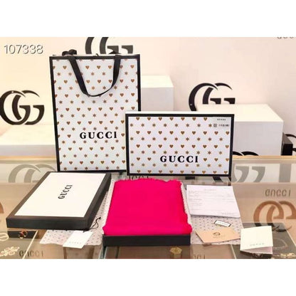 Gucci Wool and Silk Square Scarf SS001073