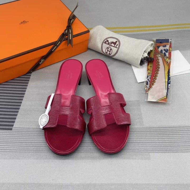 Hermes Heeled Oran Sandals SHS05064