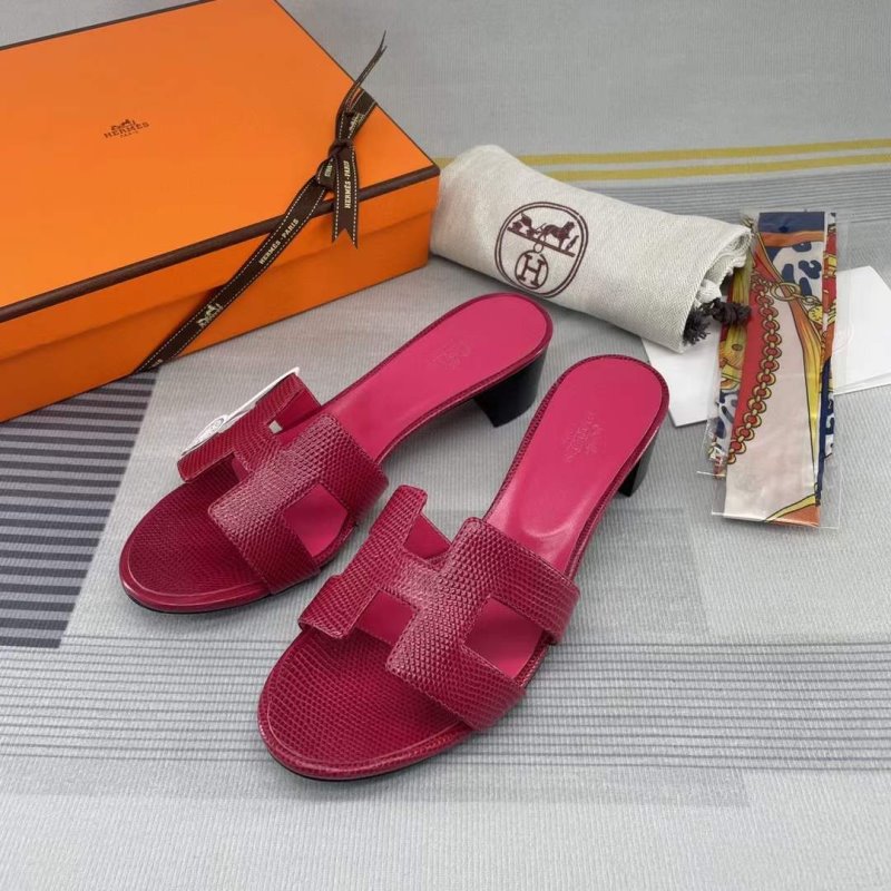 Hermes Heeled Oran Sandals SHS05064