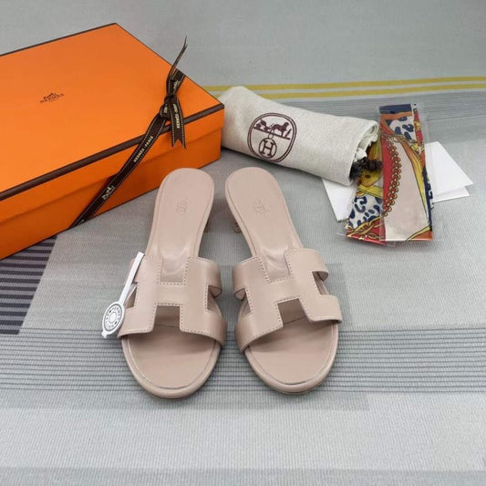 Hermes Heeled Oran Sandals SHS05065