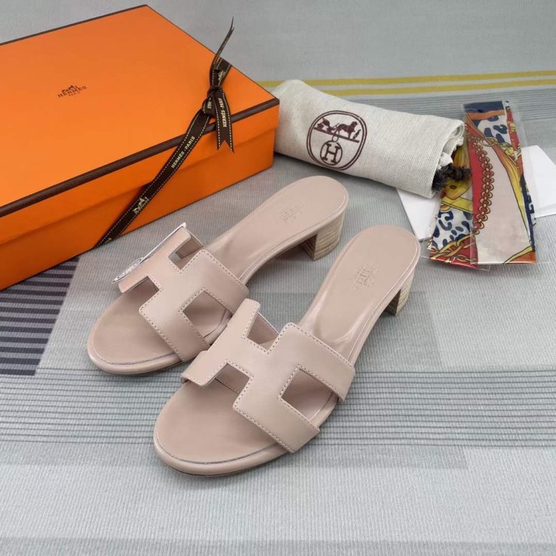 Hermes Heeled Oran Sandals SHS05065