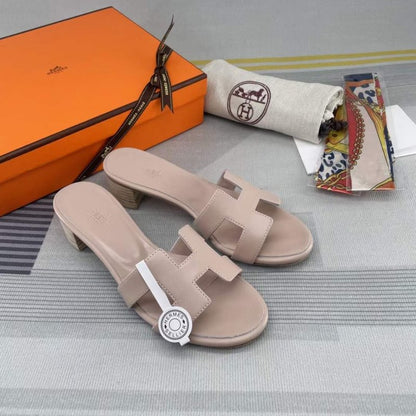 Hermes Heeled Oran Sandals SHS05065