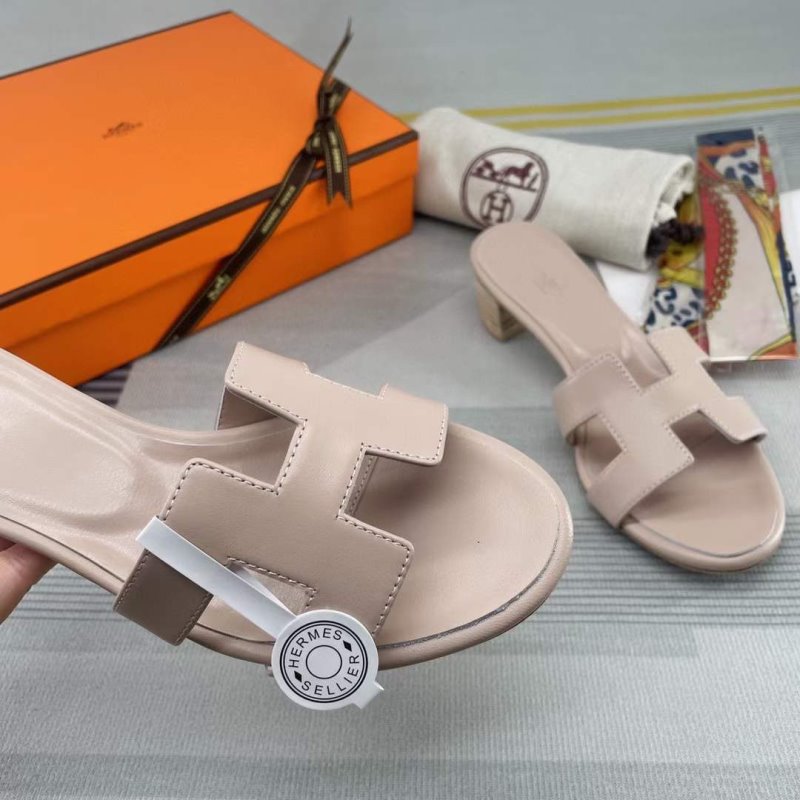 Hermes Heeled Oran Sandals SHS05065