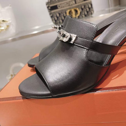 Hermes Heeled Sandals SHS05712