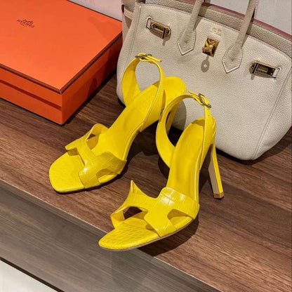 Hermes High Heeled Oran Sandals SHS05092