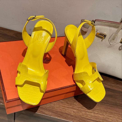 Hermes High Heeled Oran Sandals SHS05092