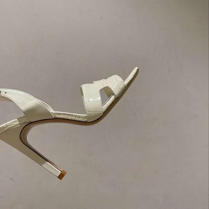 Hermes High Heeled Oran Sandals SHS05094