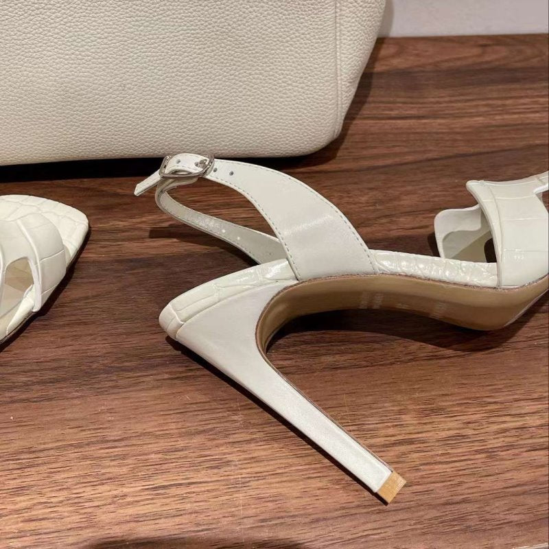 Hermes High Heeled Oran Sandals SHS05094