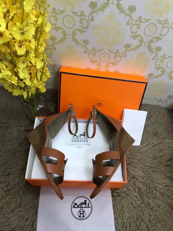 Hermes Oran Heeled Sandals SHS03043