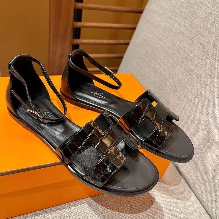 Hermes Oran Swift Sandals SHS03686