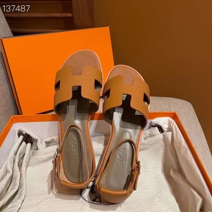 Hermes Oran Swift Sandals SHS03687