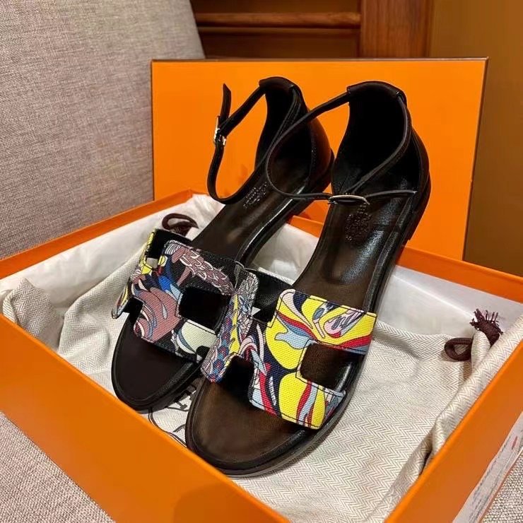 Hermes Oran Swift Sandals SHS03691