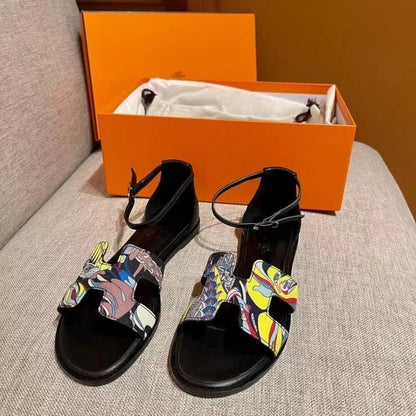 Hermes Oran Swift Sandals SHS03691