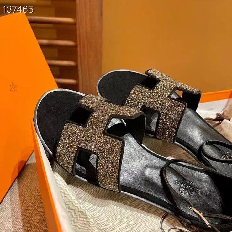 Hermes Oran Swift Sandals SHS03692