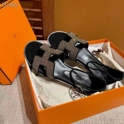 Hermes Oran Swift Sandals SHS03692