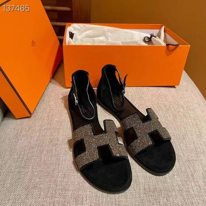 Hermes Oran Swift Sandals SHS03692