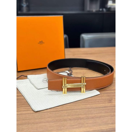 Hermes Leather Strap Belt WB001111