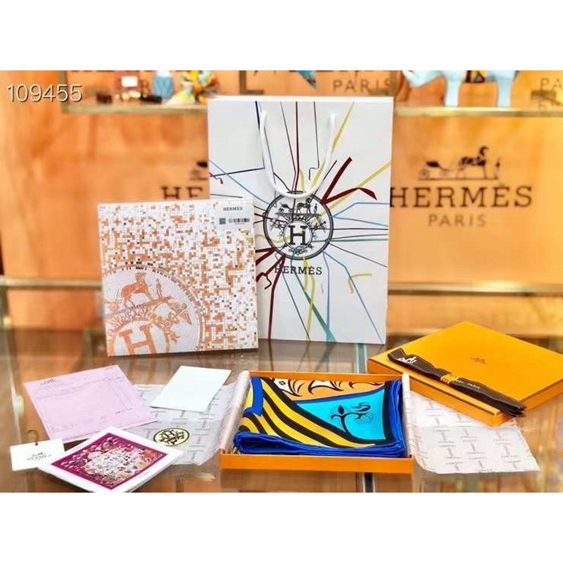 Hermes Muberry Silk Scarf SS001103