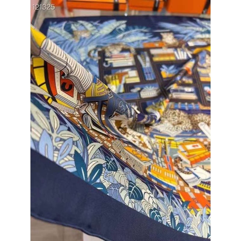 Hermes Muberry Silk Scarf SS001105