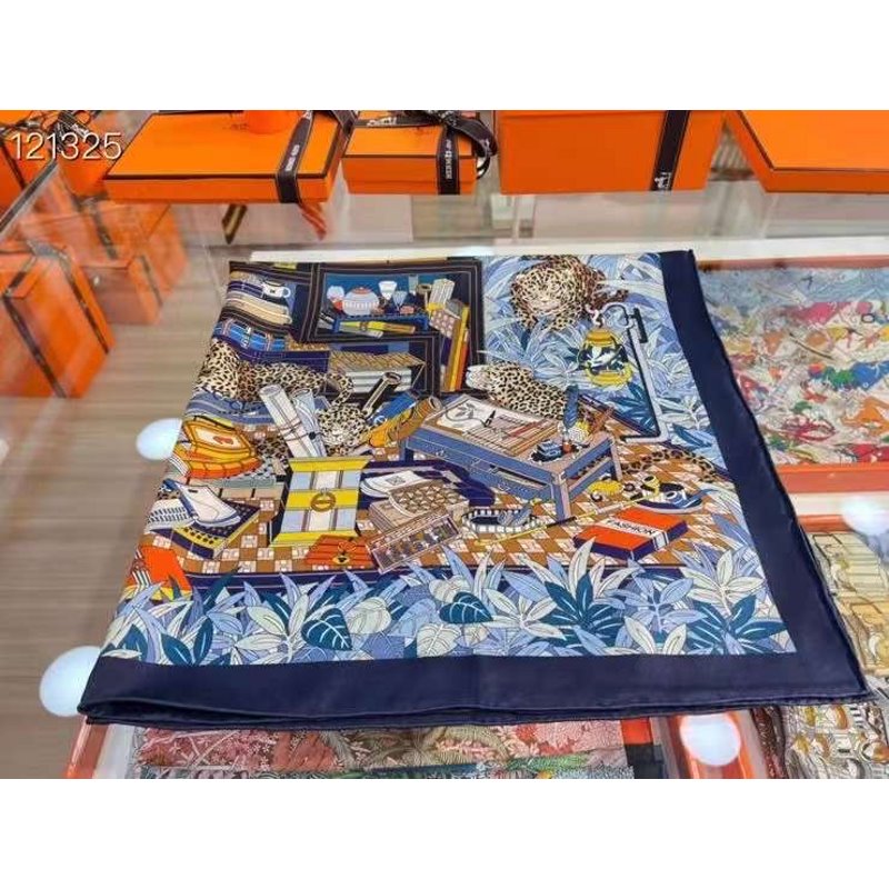 Hermes Muberry Silk Scarf SS001105
