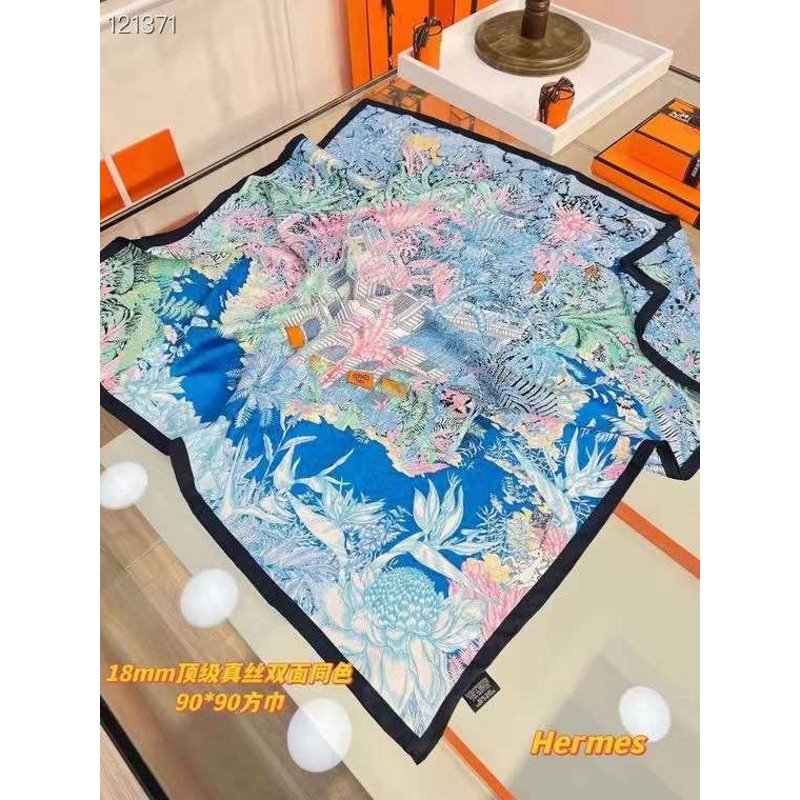 Hermes Muberry Silk Scarf SS001108