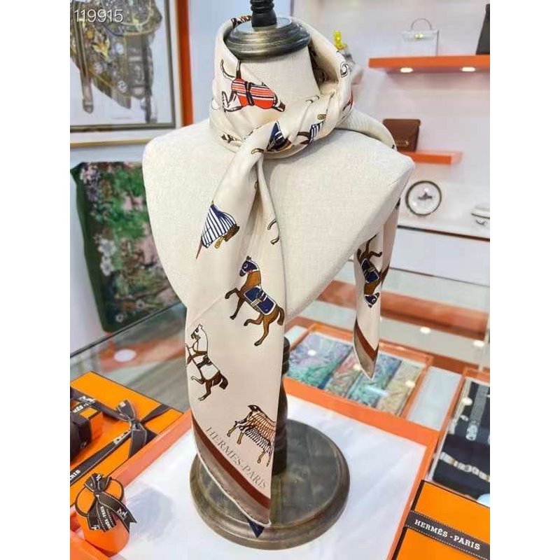 Hermes Twill Silk Scarf SS001121