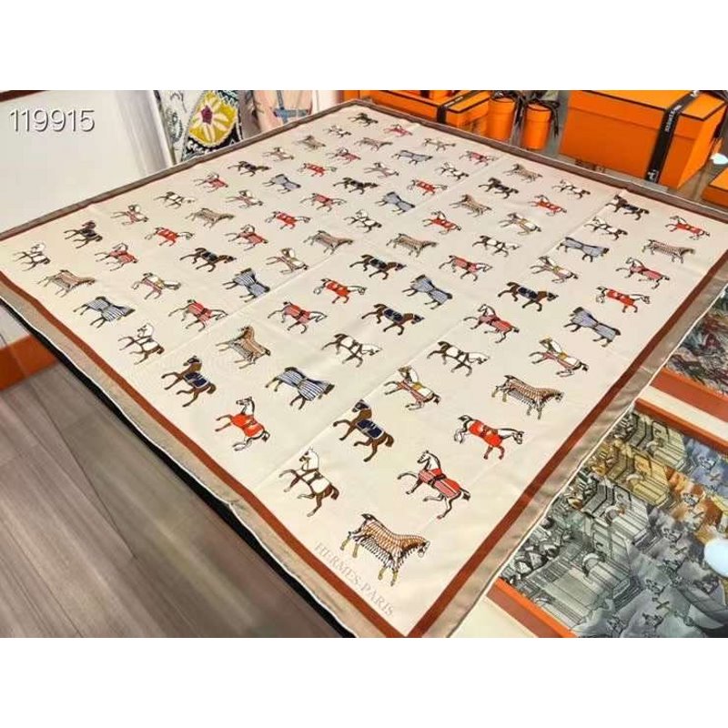 Hermes Twill Silk Scarf SS001121