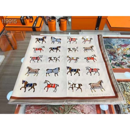 Hermes Twill Silk Scarf SS001121