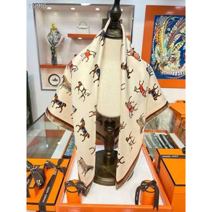 Hermes Twill Silk Scarf SS001121