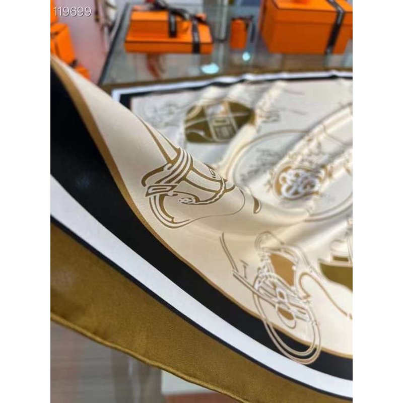 Hermes Twill Silk Scarf SS001122