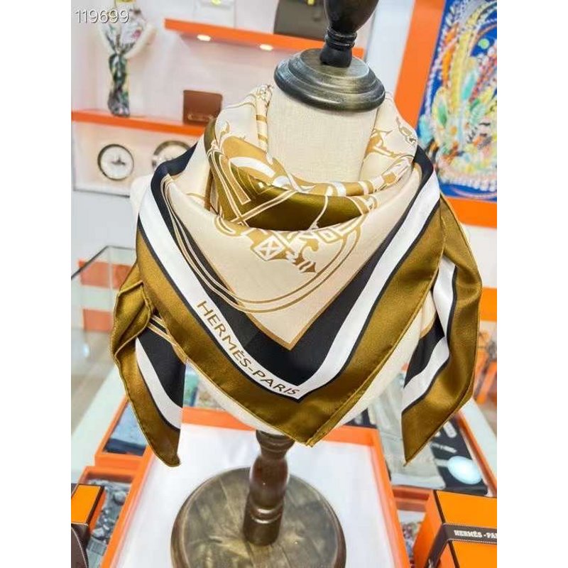 Hermes Twill Silk Scarf SS001122